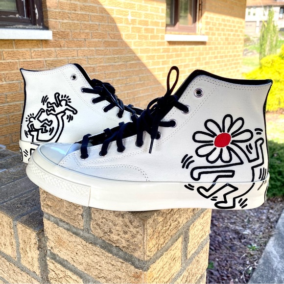 Converse x Keith Haring Chuck 70 Hi Mens 11 Women’s 13